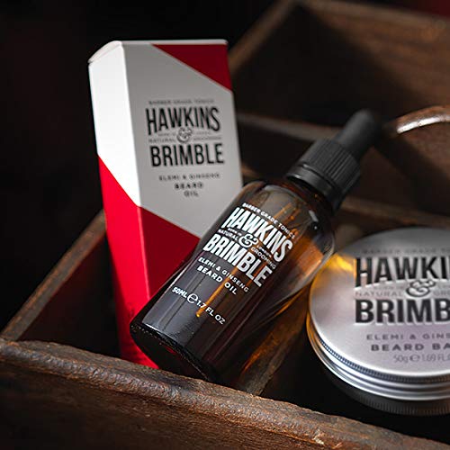 Hawkins & Brimble Beard Balm 50g - Smooth Soft & Manageable Beard Growth Support | with Acclaimed Signature Scent