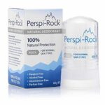 Perspi-Rock 100% Natural Aluminium Free Deodorant - Vegan Friendly Deodorant Stick Made From Naturally-Occurring Asian Tawas Crystals for Sweat P