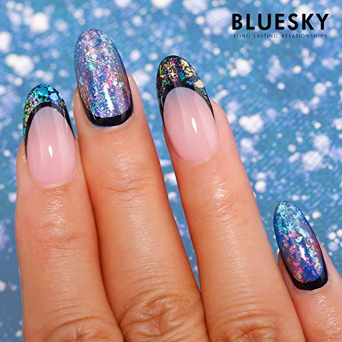 Bluesky Gel Nail Polish, Galaxy 01, The Big Bang, Glitter, 10ml (Requires Curing Under UV LED Lamp)