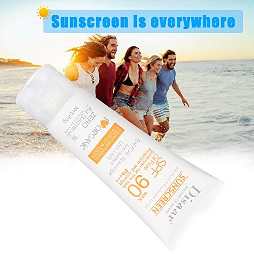 SPF50++ 40ml Moisturising Sunscreen,Face and Neck Whole Body Sun UV Radiation Protection Cream, Sunblock Whitening Non Grease Lotion