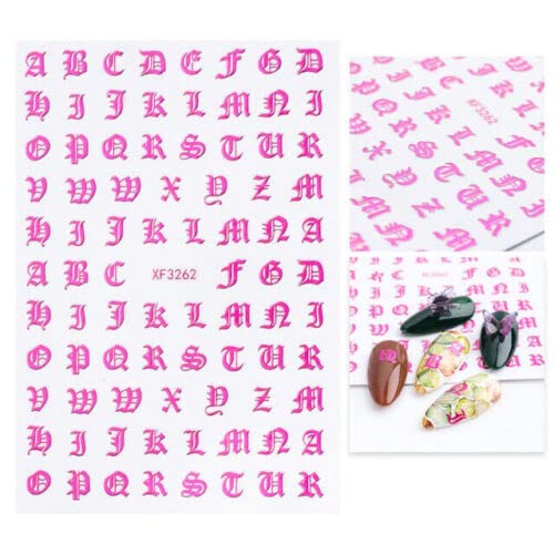 Nail Jewels 3D Nail Art Stickers Decals (Green Aztec)