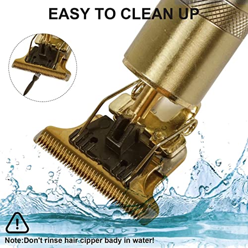 LONENESSL Hair Clippers Beard Trimmer for Men, Hair Trimmer,Electric Cordless Clippers, Zero Gapped T-Blade Trimmer USB Rechargeable Grooming Kit