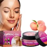 Extreme Dark Intensive Tanning Luxe Gel, Sunbed Tanning Accelerator, Brown Premium Tanning Accelerator Cream, Natural Intensive Tanning Gel for A