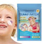 UV Stickers For Sunscreen Reapply, Sunscreen Patch For Face, UV Patches With UV Detection for Adults and Kids
