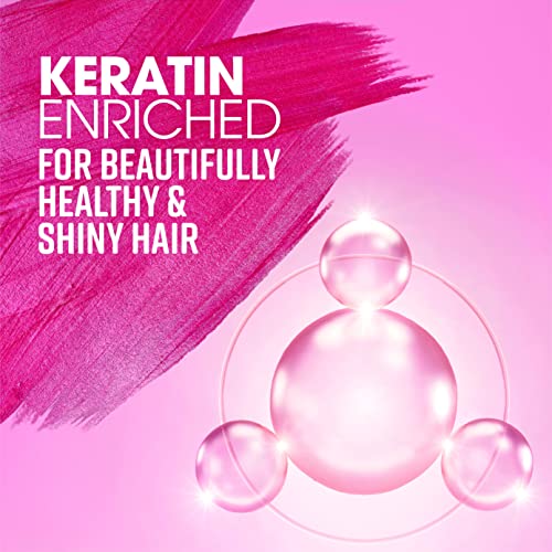 PRO:VOKE Go Pink Temporary Colour Hair Mask 300 ml, NEW Go Pink Without Commitment Lasts 8 Washes, Keratin Enriched formula