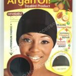 Magic Coll - Organic Argan Oil Treated Spandex Dome Cap With Wide Elastic #3016B
