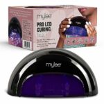 Mylee PRO Salon Series LED Gel Nail Polish Drying Lamp, 5-Finger 15-Second Convex Curing Technology