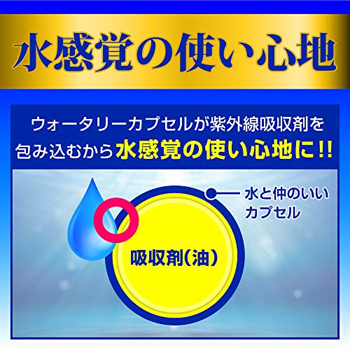 Skin Aqua UV Super Moisture Gel Large-capacity pump type Sunscreen Fragrance-free 140g SPF50+ / PA++++ Contains a UV absorber that is hard to be