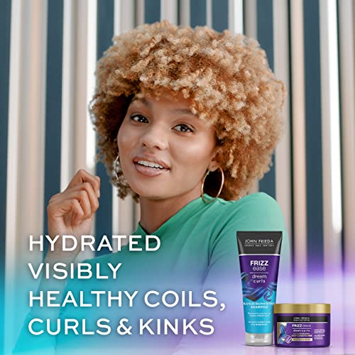 John Frieda Frizz Ease Dream Curls Ultra Nourishing Deep Conditioner 230ml, Conditioner for Curly Hair, Anti-Frizz Hair Mask