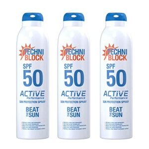 3 for 2 Offer Techniblock SPF 50 300ml Sunscreen