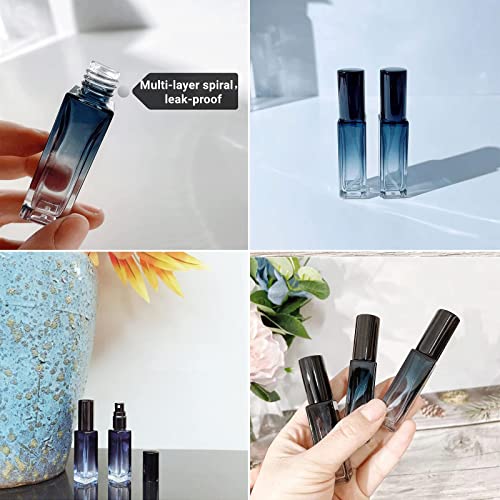 Perfume Atomiser Refillable, Travel Perfume Atomiser Bottle Mini Small Empty Spray Bottles Portable Glass Travel Perfume Pods Container For Perfu