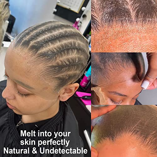 BEEOS SKINLIKE Real HD Wig Cap for Women, 10 PCS Ultra-thin Invisible and Breathable Stretchy Stocking Sheer Caps for Lace Front Wig