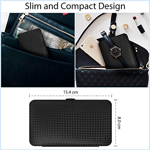 iSOUL Nail Clippers Manicure Set 12Pcs Male/Female Stainless Steel Professional Nail Clipper Set Stainless Steel Grooming Kit for Thick Nails Cut