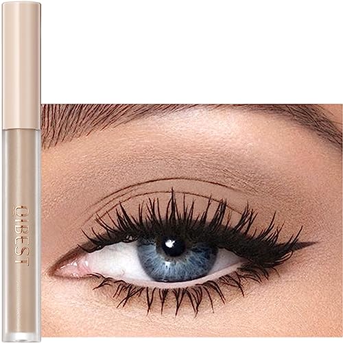Matte Liquid Eyeshadow Set,8 Colours Smokey Black Nude Eyeshadow Highly Pigmented Long-Lasting Quick-Drying Women Eye Shadow Make Up Kits Gift (S