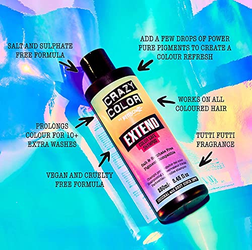 Crazy Color Extend Colour Safe Shampoo 250 ml