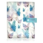 144 Slots Butterfly Nail Art Sticker Storage Book Nail Art Decals Collecting Album Nail Stickers Empty Display Book Collecting Holder Binder Book