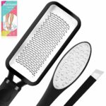 Professional Foot File Callus Remover, Colossal Foot Rasp Stainless Steel and Dual Sided Foot File, 3pcs Pedicure Foot File Set for Dead Skin, Fo