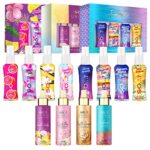 So…? Summer Escapes, Body Mist by So…? & Unique Womens Gift Sets Bundle, Body Mist Fragrance Spray (4x50ml) Pack of 3