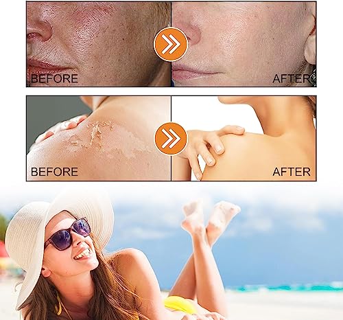 Sun Shield Body Glow SPF 50,Gold Glitter Sunscreen,SPF 50 UV Protection Sheer Sunscreen,Sweat and Water Resistant Sunscreen,Protection Hydrating