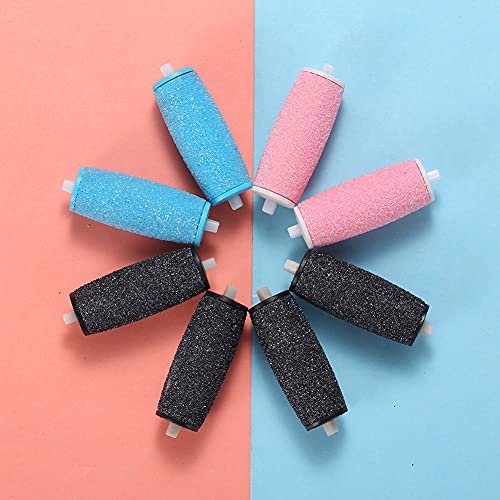 8Pcs Replacement Rollers Heads Refills, Extra Rough Hard Skin Remover Accessories