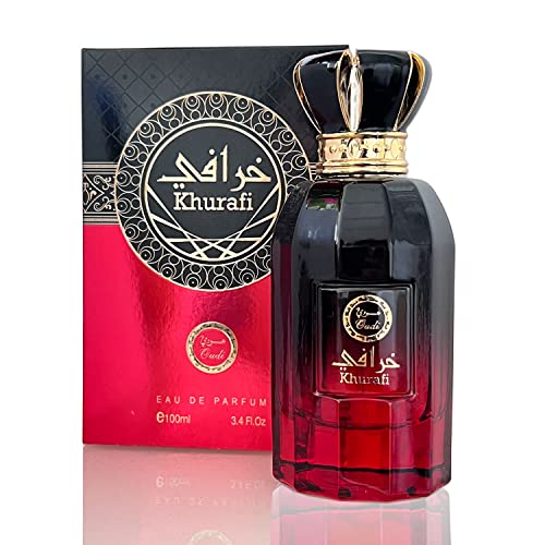 Khurafi Eau De Parfum 100ml | Patcholi, Woody, Amber, Vanilla & Fruity | Long Lasting | Unisex Perfumes For Men and Women | By Oudi