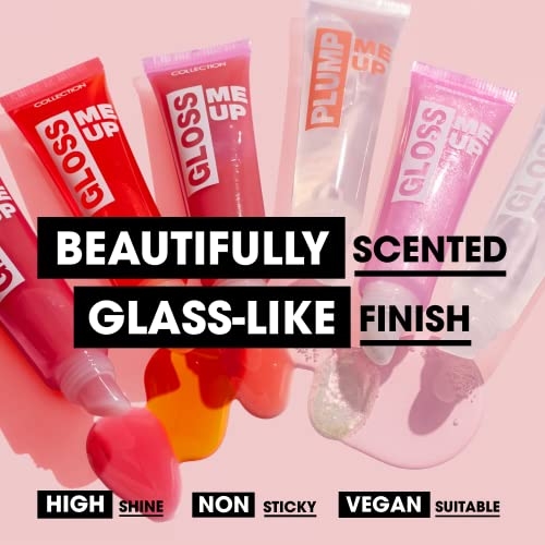Collection Cosmetics Lasting High-Shine, Non-Sticky, Gloss Me Up Scented Lip Gloss, 10ml, Clear, Peppermint