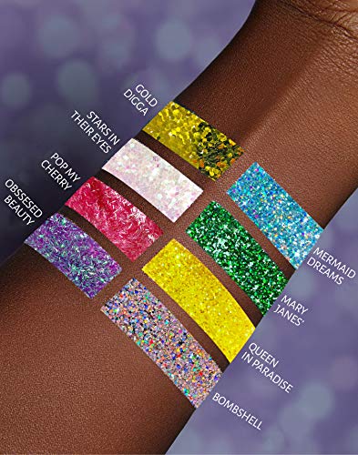 Glitter Make Up 8 Set (UK COMPANY) Festival Glitter Body Glitter Halloween Glitter Festival Glitter