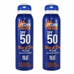 Techniblock SPF 50 Wet & Dry Sunscreen 150ml x 2