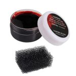 Halloween Coagulated Fake Blood Gel with Stipple Sponge,Make SFX Specail Effects For Halloween Festival & Party,1.1Oz(30g)
