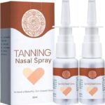 BronzeMist Tanning Nasal Spray, Tanned Sunless Spray, Self-Tanning Facial Mist, Deep Tanning Dry Spray, Sunless Tanning Mist, Natural-Looking Tan
