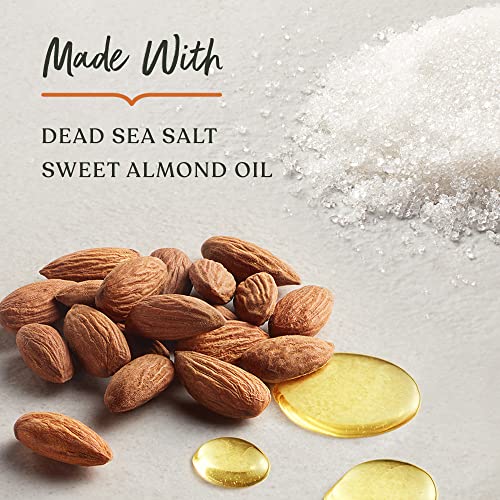 Sanctuary Spa Exfoliating Salt Scrub Bar, No Mineral Oil, Cruelty Free and Vegan Body Exfoliator, 200 g