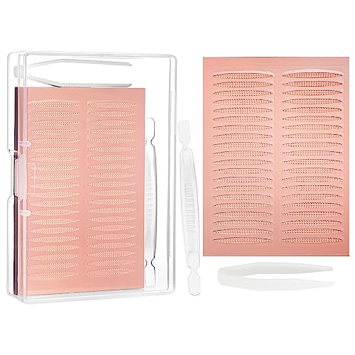 Eyelid Lifter Strips, 800 Pcs Invisible Eyelid Tape Self-Adhesive Double Eyelid Tapes Stickers Instant Eye Lid Lift with Tweezers for Hooded, Dro