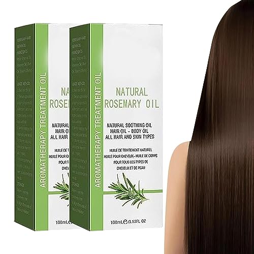 Natural Rosemary Oil For Hair Growth - Nature Spell Rosemary Oil - Diluted Rosemary Oil For Hair Growth - Natural Essential Oil For Hair Loss Dam