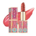 CATKIN Lasting Finish Moisturizing Lipstick, High Impact Red Lipstick with Moisturizing Formula, enriched with Avocado Oil and Vitamin E, 3.2g (1