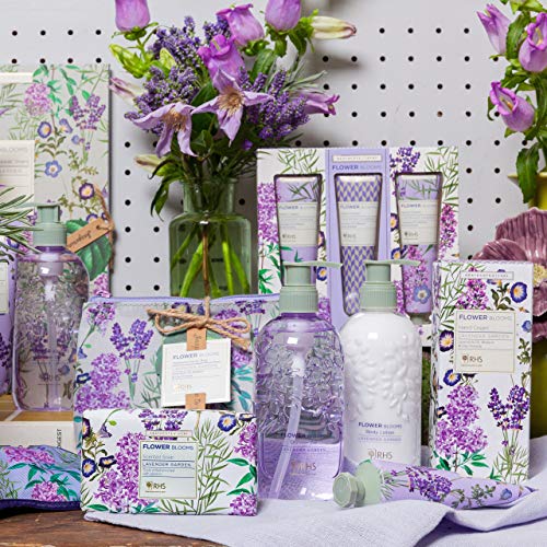 RHS Beauty Flower Blooms Lavender Garden Shea Butter & Glycerin Scented Everyday Hand Cream 100ml