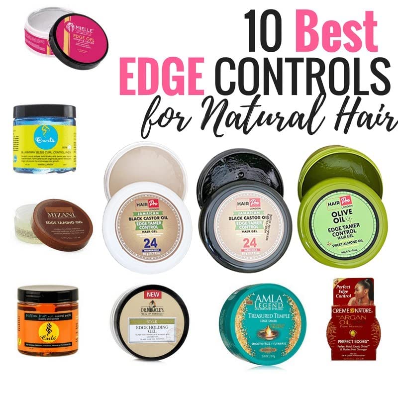 HAIRPRO LONDON OLIVE OIL EDGE CONTROL HAIR GEL INFUSED WITH SWEET ALMOND OIL 80G