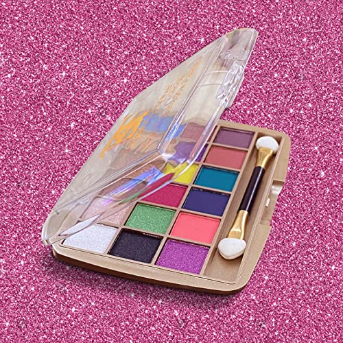 Beauty Forever 18 Colour Palette Eye Shadows, Bold & Ultimate Look, Smokey Eyes, Glitter, Metallic, Shimmer, Long Lasting, Highly Pigmented, Matt