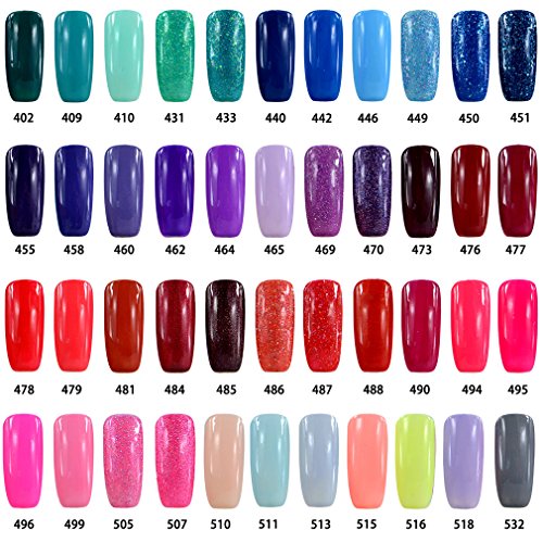 Vishine Soak-Off UV LED Gel Polish Nail Art Manicure Lacquer 15ml Coral (024)