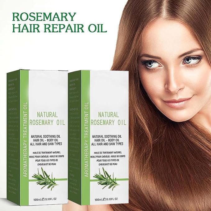 Natural Rosemary Oil For Hair Growth - Nature Spell Rosemary Oil - Diluted Rosemary Oil For Hair Growth - Natural Essential Oil For Hair Loss Dam