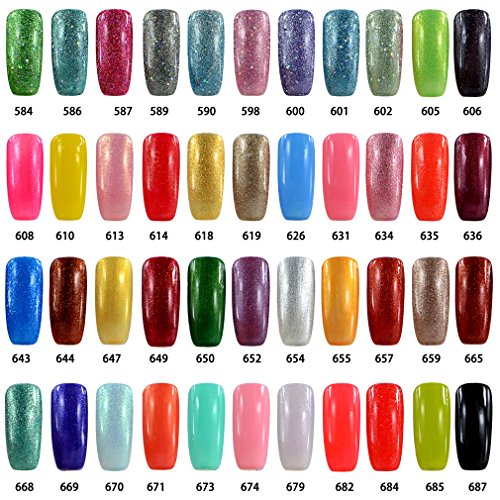 Vishine Soak-Off UV LED Gel Polish Nail Art Manicure Lacquer 15ml Coral (024)