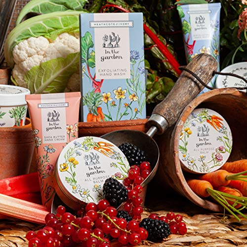 Heathcote & Ivory In The Garden Hand Creams Trio in Gift Box | Shea Butter & Essential Oils | Cruelty Free & Vegan Friendly | Travel Friendly Siz