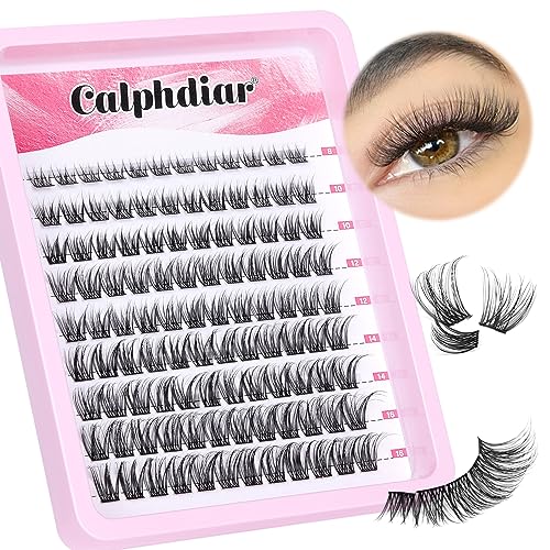 Eyelashes Extension Kit Cluster Lashes Cat Eye Lashes Faux Mink Lashes With Strong Hold Bond and Seal Lashes Glue And Tweezers False Eyelashes Na