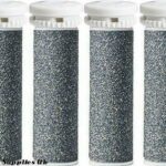 CSL Rollers Compatible with Scholl Express Pedi Extreme Coarse Replacement Roller Refill x 4