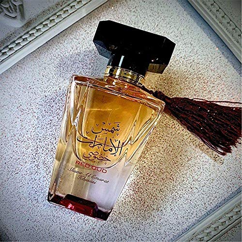 Shams Al Emarat Khususi Red Oud 100ml | Blossom Natural Spray | Long Lasting Effect (for Men and Women) (Unisex)