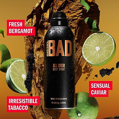 Diesel, Body Spray, Bad All Over, Body Spray For Men, 200 ml