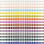360 Pcs False Nails Set Glossy Almond Nail Tips Press On Nails Short Nail Tips Full Cover Ballerina Coffin Nails For Women Girls Nails Art (15 Co
