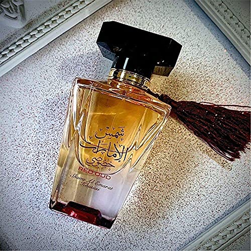 Shams Al Emarat Khususi Red Oud 100ml | Blossom Natural Spray | Long Lasting Effect (for Men and Women) (Unisex)