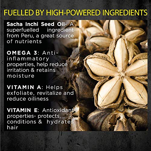 Bed Head for Men by TIGI - Power Play Mens Hair Gel - Strong Hold - Hair Styling - 200 ml