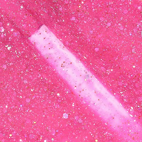 Bluesky Kids Nail Varnish – PIXIE DUST, Pink. Easy Peel-off, Non-Toxic, Water- based, Odour-free Nail Polish for Kids, 5ml