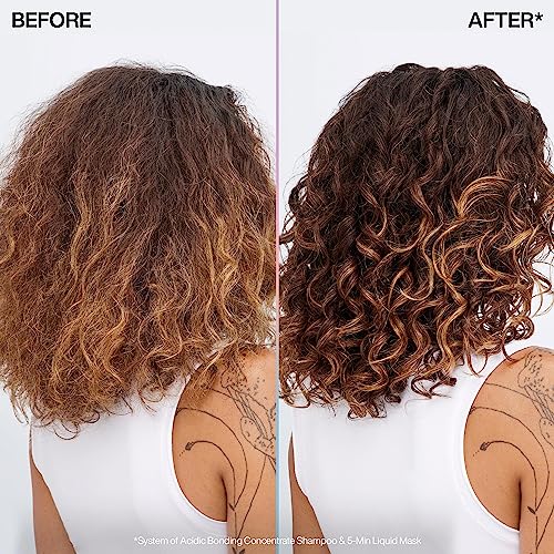 REDKEN Acidic Bonding Concentrate, 5-Minute Liquid Hair Mask, Bond Repair and Ultra Hydration, For Dry & Over-Processed Hair, 250ml